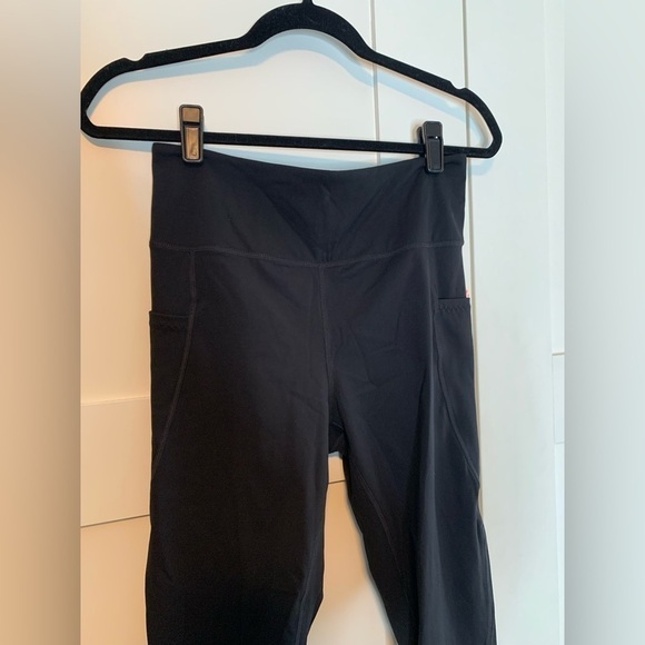 NEW Free People Black Wave Rider Leggings Size Medium - Picture 5 of 16